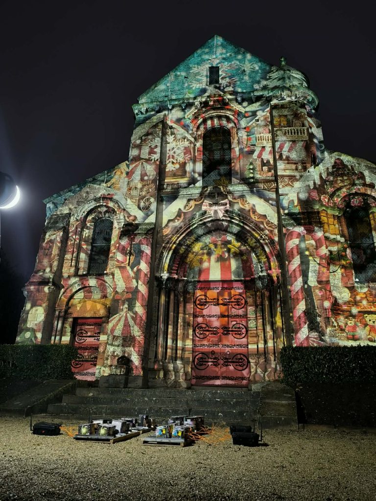Animation événementielle pyrotechnique par Pyrostart à Lille (59).
